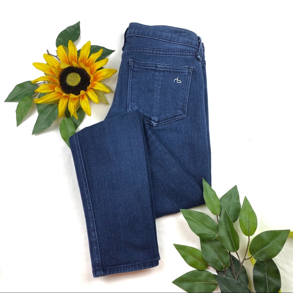 Rag & Bone Capri Stretch Cropped Skinny Jeans